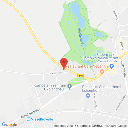 Standort der Tankstelle: Hoyer Tankstelle in 27374, Visselhövede