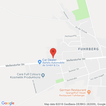 Position der Autogas-Tankstelle: M1 Fuhrberg in 30938, Burgwedel-fuhrberg