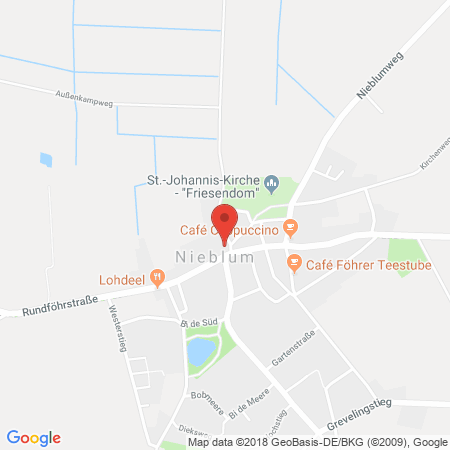 Standort der Tankstelle: Freie Tankstelle Nieblum in 25938, Nieblum /Föhr