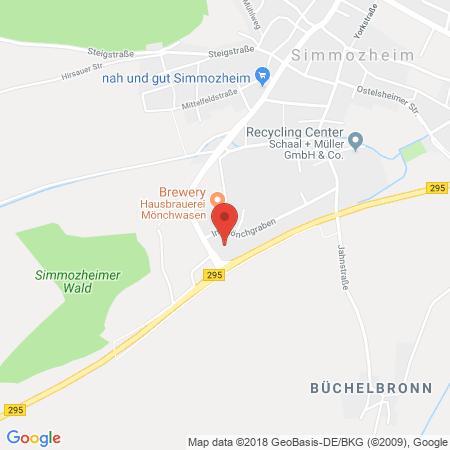 Standort der Tankstelle: Tankstop 24h Tankstelle in 75397, Simmozheim