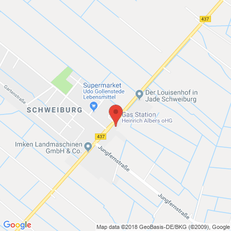 Standort der Tankstelle: Heinrich Albers OHG Tankstelle in 26349, Jade