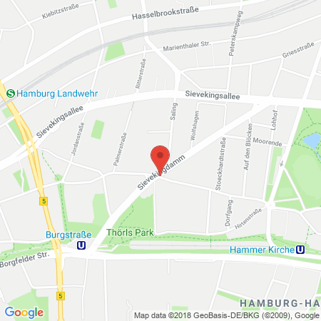 Standort der Autogas Tankstelle: Shell-Tankstelle in 20535, Hamburg-Hamm-Nord