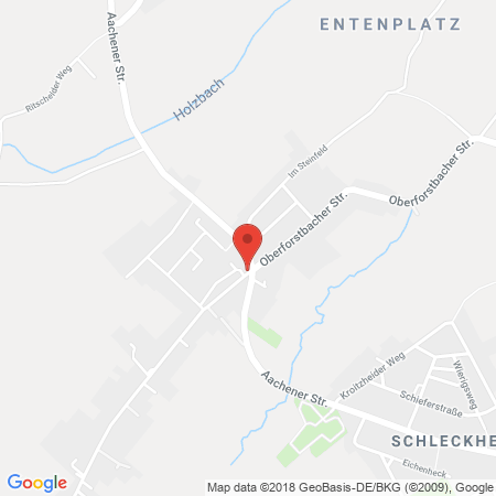 Position der Autogas-Tankstelle: Roman Grawinkel in 52076, Aachen-oberforstb.