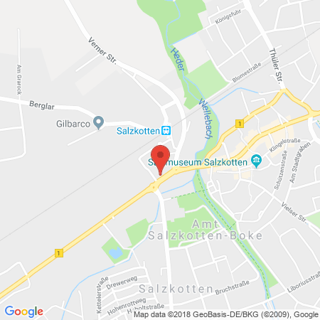 Position der Autogas-Tankstelle: Raiffeisen Westfalen Mitte Eg in 33154, Salzkotten