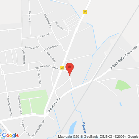 Standort der Autogas Tankstelle: Wasch- und Tankcenter Weise GbR in 16321, Bernau