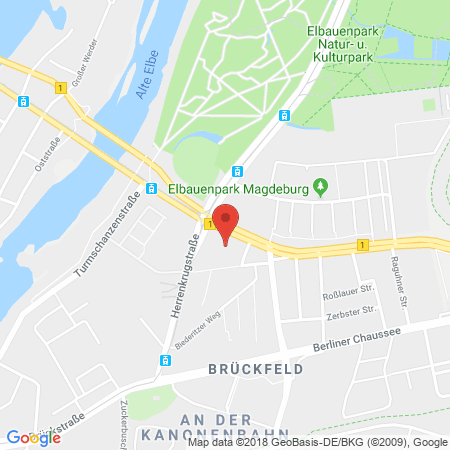 Standort der Tankstelle: ARAL Tankstelle in 39114, Magdeburg