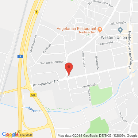 Standort der Tankstelle: Shell Tankstelle in 64297, Darmstadt