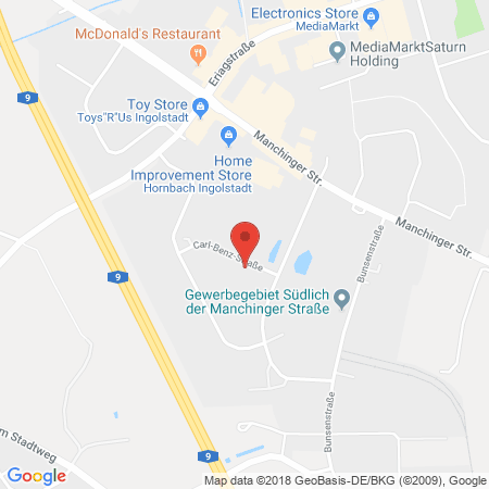 Position der Autogas-Tankstelle: Zieglmeier Gmbh Und Co. Kg in 85049, Ingolstadt