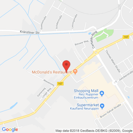 Standort der Tankstelle: Shell Tankstelle in 16816, Neuruppin