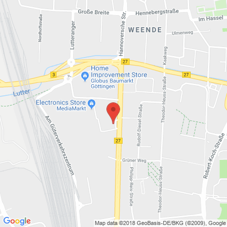 Standort der Tankstelle: ARAL Tankstelle in 37075, Göttingen
