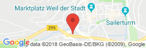 Benzinpreis Tankstelle JET WEIL DER STADT GRABENSTR. 2
