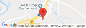 Benzinpreis Tankstelle Shell Berg A9 Frankenwald Ost