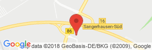 Benzinpreis Tankstelle TOTAL AUTOHOF SANGERHAUSEN