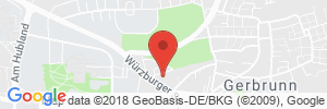 Benzinpreis Tankstelle GERBRUNN - WUERZBURGER STRASSE 4