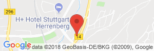 Benzinpreis Tankstelle AVIA Herrenberg