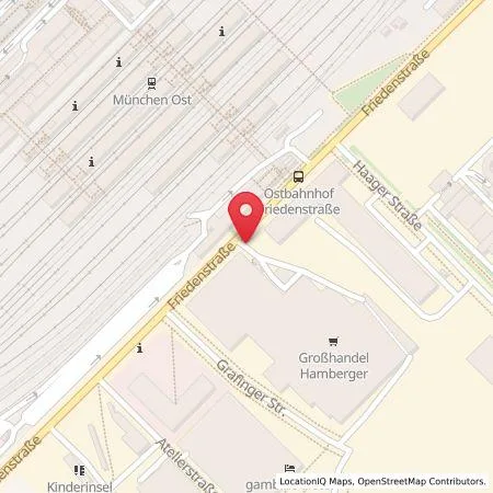 Karte Tankstelle Hamberger Großmarkt GmbH