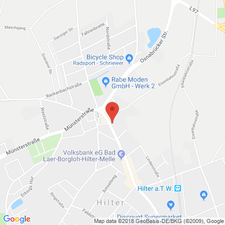 Kartenansicht Tankcenter