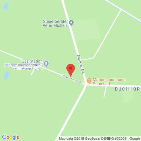 Kartenansicht Scheller Baumaschinenvermietung und Metallhandels GmbH (Westfalen Gas)