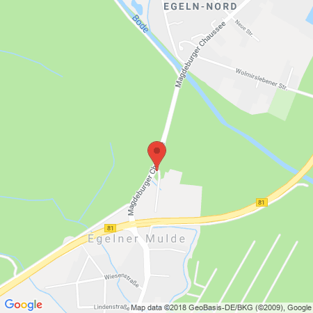 Kartenansicht Autogastankstelle Autohaus Adermann