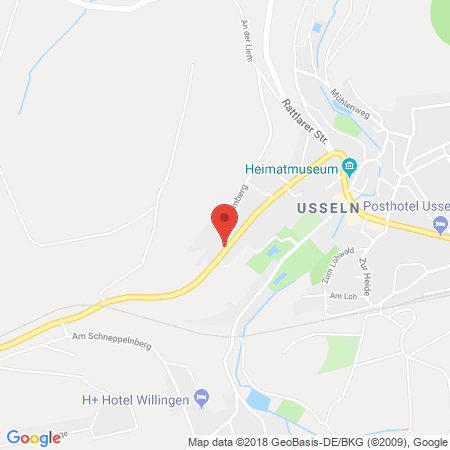 Kartenansicht Sauerland Tank Steinaccker GbR (Balzer Gas)