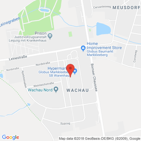 Kartenansicht Globus SB Warenhaus