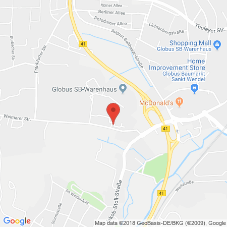 Kartenansicht Autohaus Albrecht