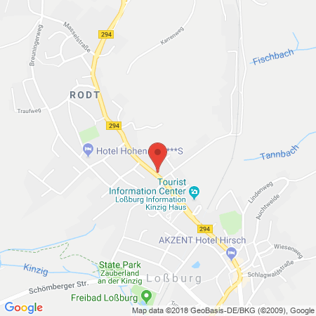 Kartenansicht SB-Tanken