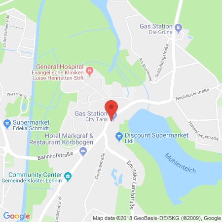 Kartenansicht City Tank