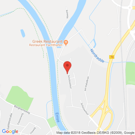 Kartenansicht Schonhoff Mineralöle