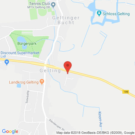 Kartenansicht Auto-Service Gelting