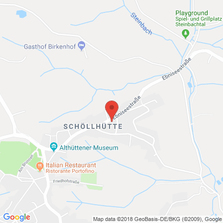 Kartenansicht Freie Tankstelle Blatt