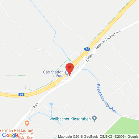 Kartenansicht ESSO