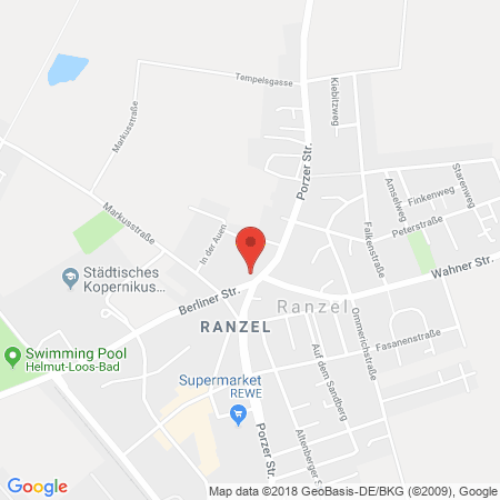 Kartenansicht SB Tank Ranzel