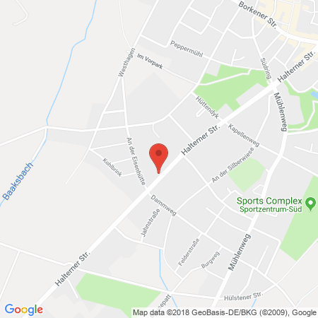 Kartenansicht Tankcenter