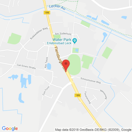 Kartenansicht ELAN-Tankstelle