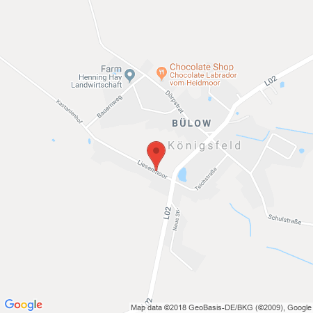 Kartenansicht Propangasvertrieb W. Ddwelk