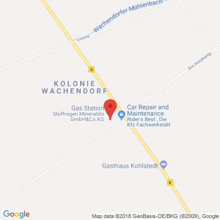 Kartenansicht Stoffregen