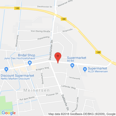 Kartenansicht freie Tankstelle