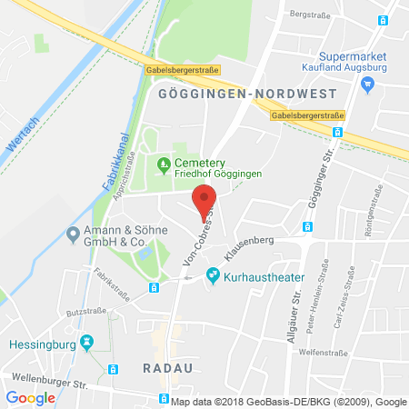 Kartenansicht Shell