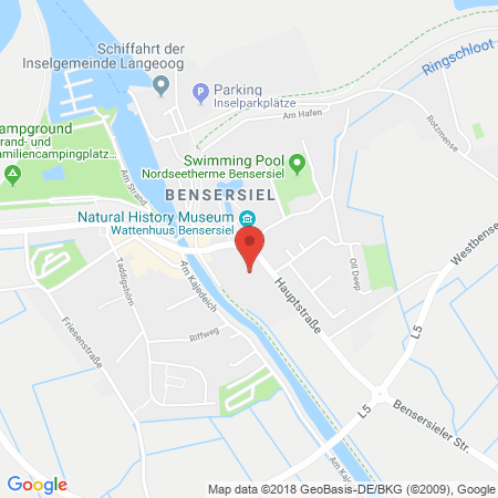 Kartenansicht Graef´s Garagen Star Tankstelle