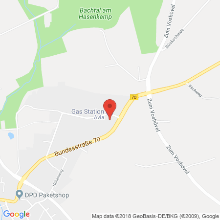 Kartenansicht AVIA