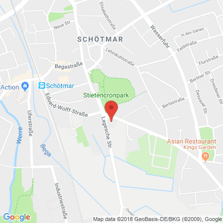 Kartenansicht Tankstelle