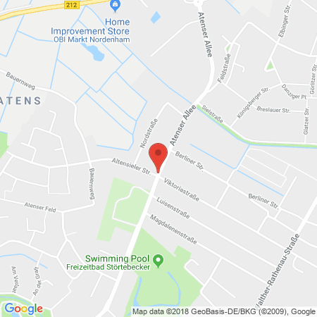 Kartenansicht Westfalen-Tankstelle