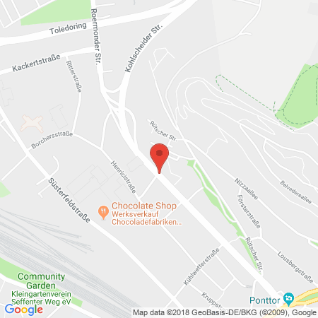 Kartenansicht Supermarkt-Tankstelle