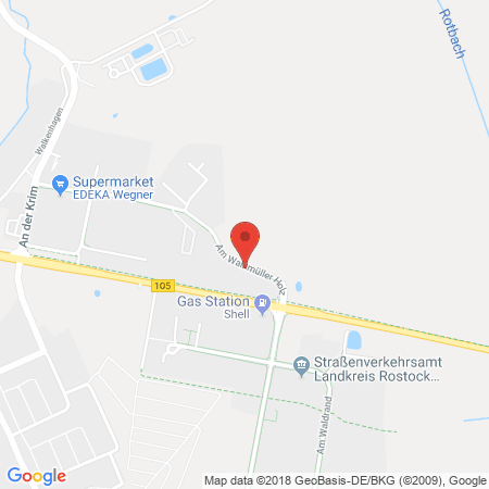 Kartenansicht Freie KfZ Werkstatt Hartmut Lönnies