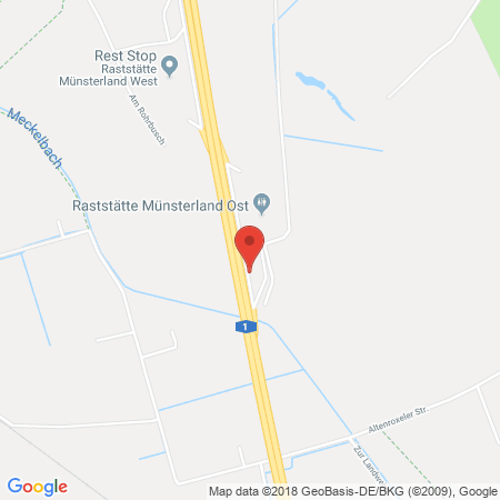 Kartenansicht Westfalen