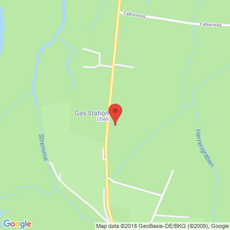 Kartenansicht Shell
