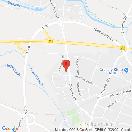 Kartenansicht Freie Tankstelle