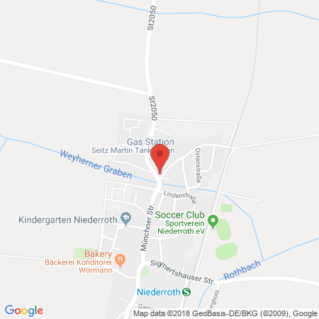 Kartenansicht Seitz Tankstellen