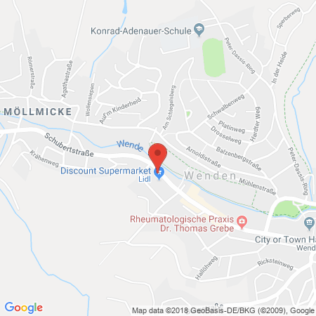 Kartenansicht Raiffeisen